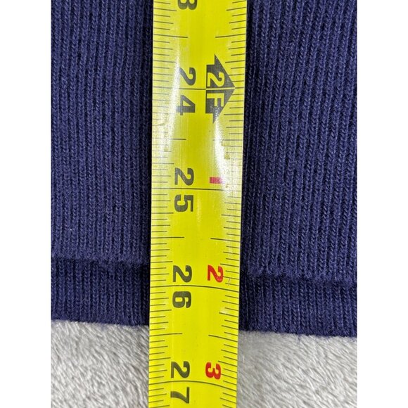 Vintage Sears Sportswear Navy Blue V-Neck Sweater Vest Large - Picture 4 of 6